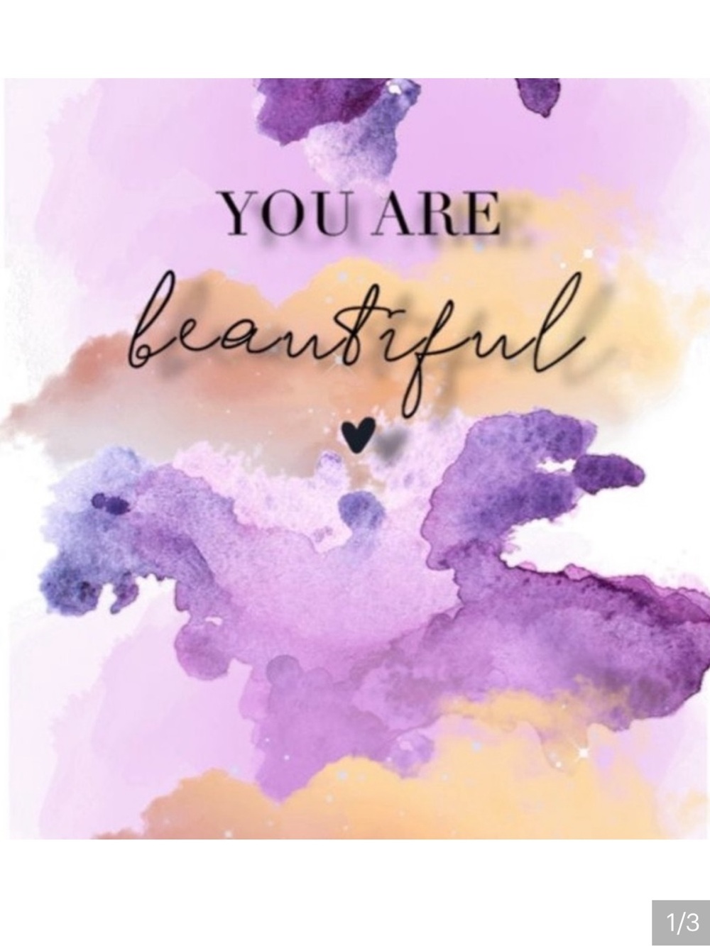💜YOU ARE BEAUTIFUL💜